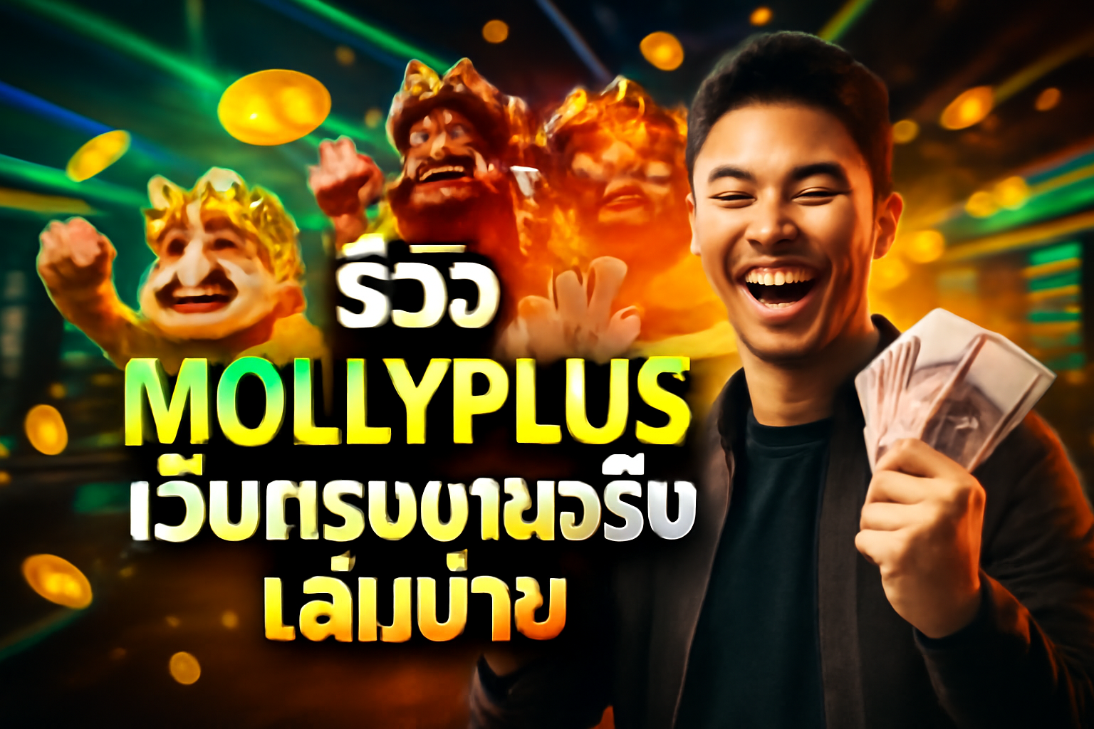 รีวิว MOLLYPLUS เว็บตรงจ่ายจริง เล่นง่าย