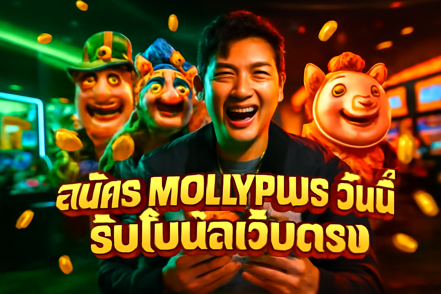 สมัคร MOLLYPLUS วันนี้ รับโบนัสเว็บตรง